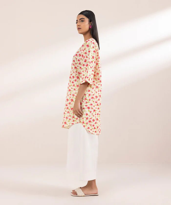 Blooming Rose Kurti - ZARF