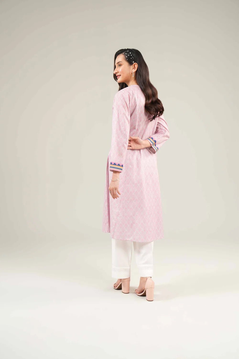 Nishat Linen Lawn Printed Embroidered Shirt 1pc - ZARF